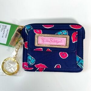 Lilly Pulitzer | Zip It Poplin Bright Navy Gimme Kiss